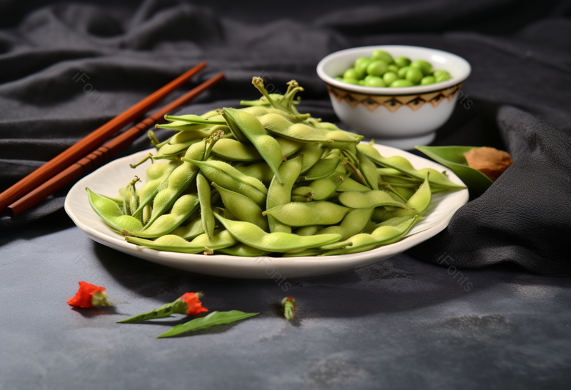 黄豆小吃水煮毛豆一盘毛豆卤毛豆绿色粮食餐饮广告美食摄影,高清,摄影图,摄影图片,图片大全,摄影图免费下载